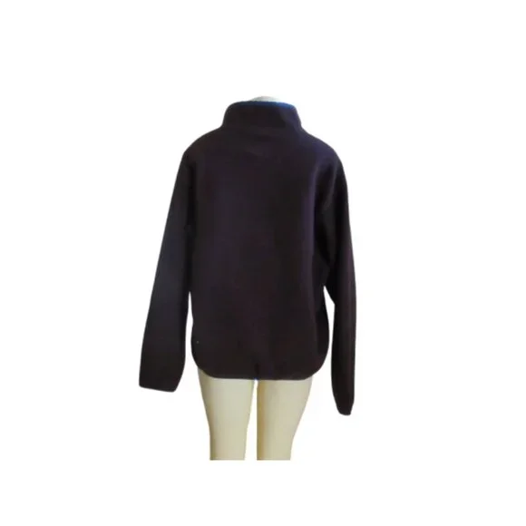 Men's Vintage Brown/Blue Patagonia Snap Button Pocket Pullover Size XL - Picture 5 of 6